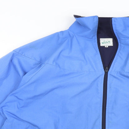 Mens UK Size M Bias Blue Jacket