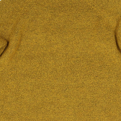 F&F Womens Yellow  Knit Pullover Jumper Size 12