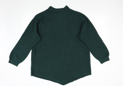 Bodyflirt Womens Green  Knit Pullover Jumper Size L