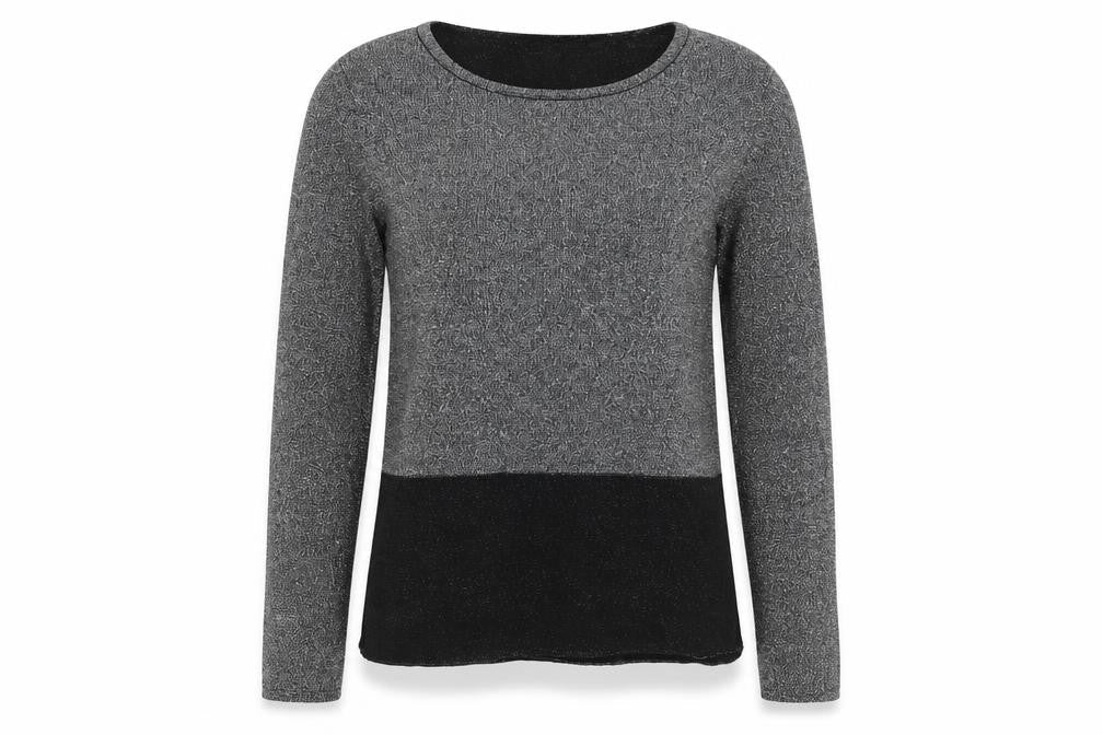 Womens UK Size 12 Avenue Silver Pullover Jumper