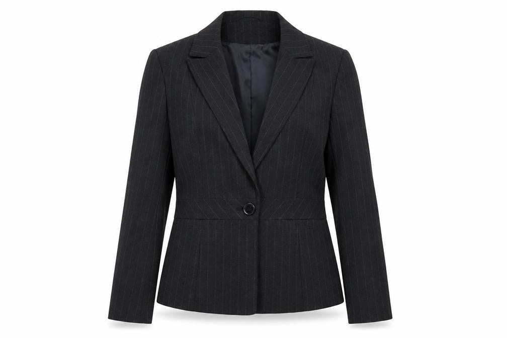 Womens UK Size 14 AMARANTO Regular Grey Suit Jacket
