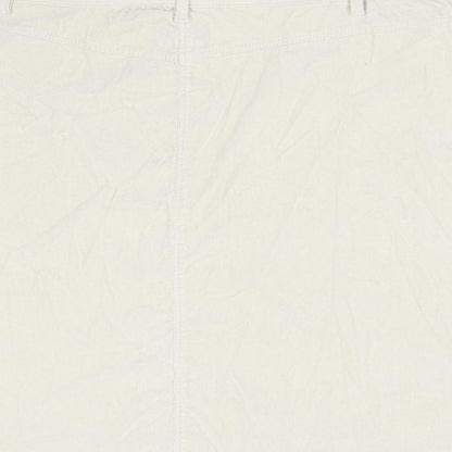 Anthology Womens Beige  Corduroy Mini Skirt Size 30