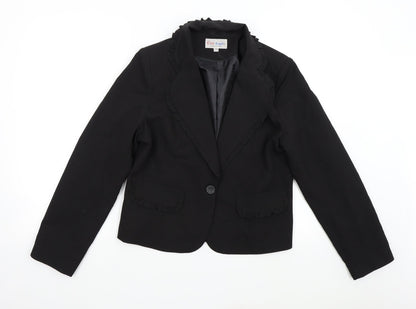 City Angel Womens Black   Jacket Suit Jacket Size 14
