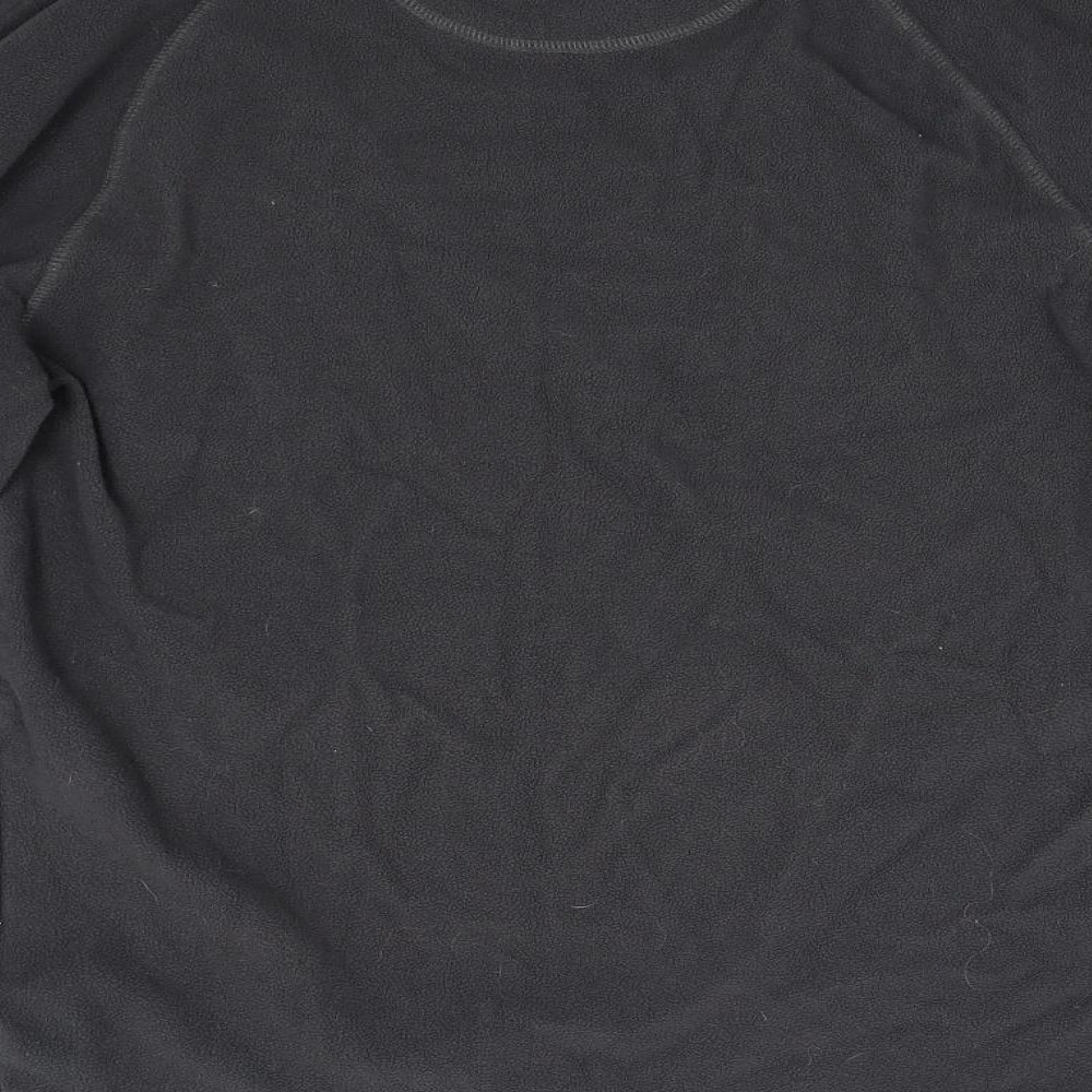 Crane Mens Grey  Fleece Pullover Jumper Size M