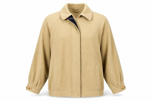 Front view of Compliments women’s beige jacket, size UK 16