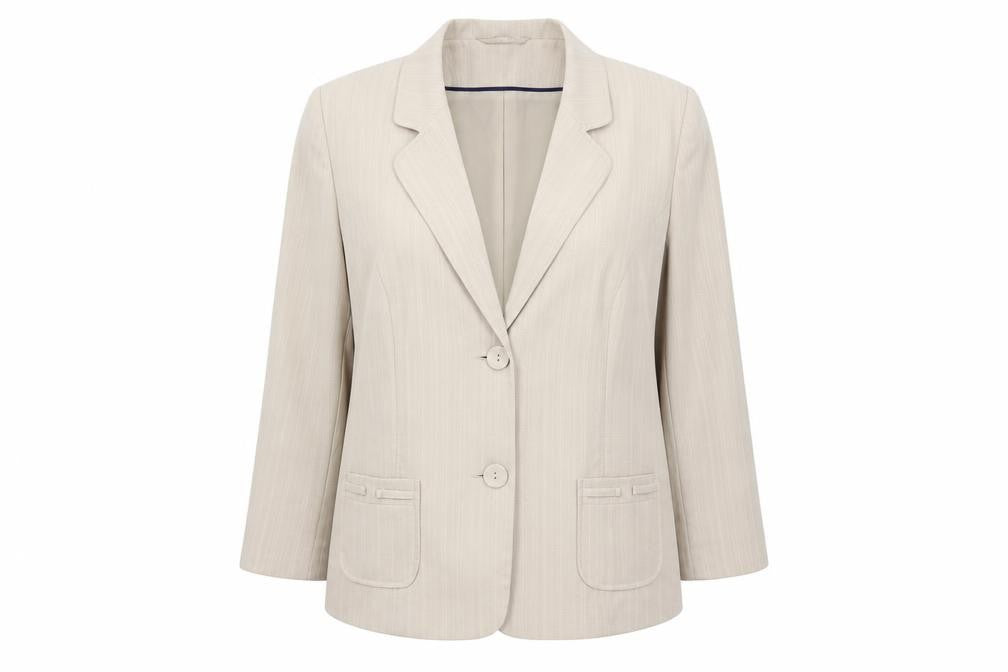 Womens UK Size 20 BM Collection Regular Beige Suit Jacket