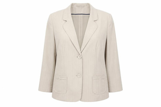 Womens UK Size 20 BM Collection Regular Beige Suit Jacket