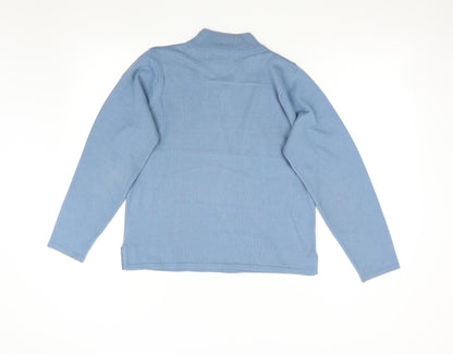 Womens UK Size M Ann Marie Blue Pullover Jumper