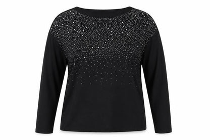 Womens UK Size XL Preworn Black Pullover Jumper