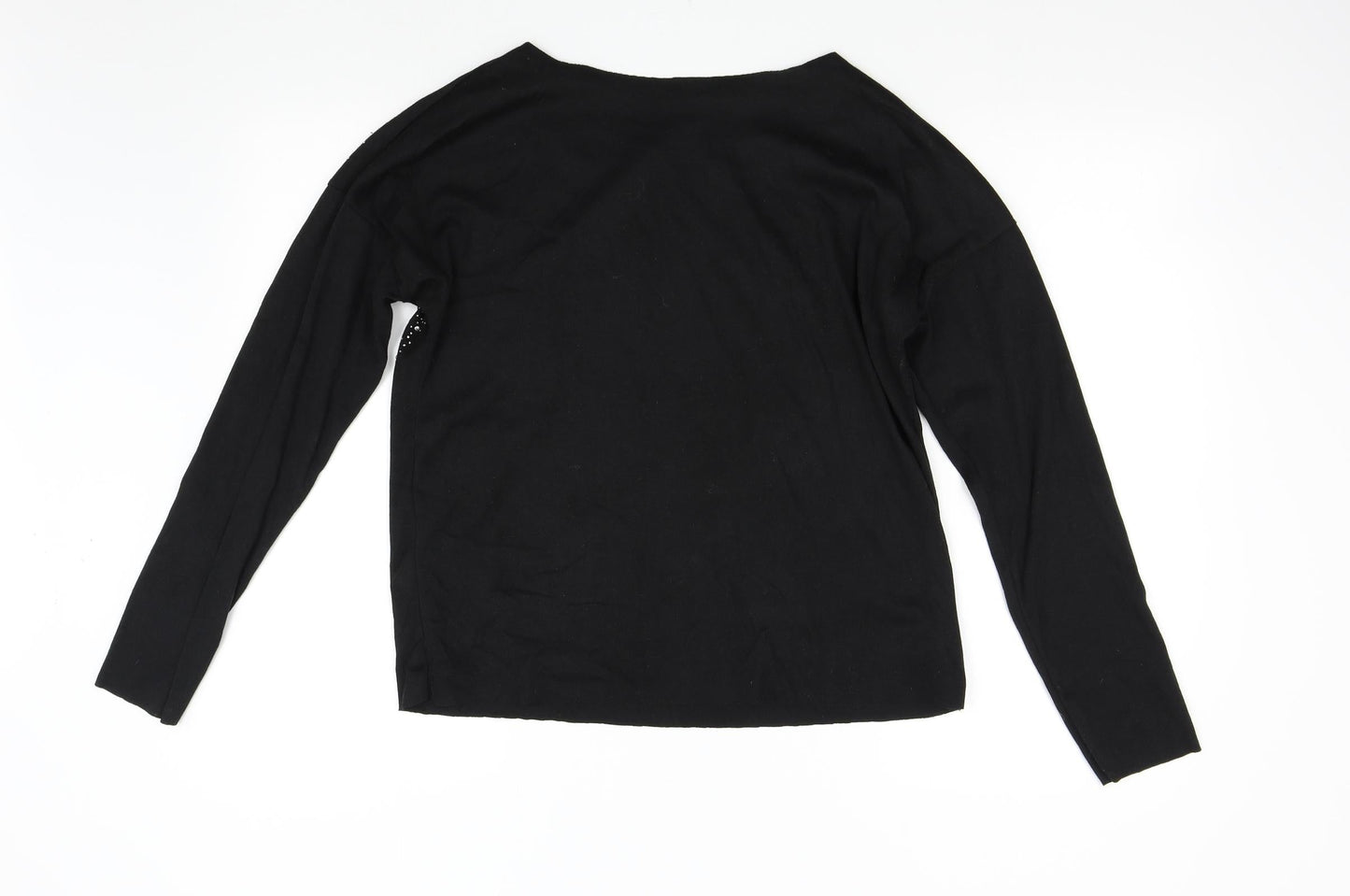 Womens UK Size XL Preworn Black Pullover Jumper