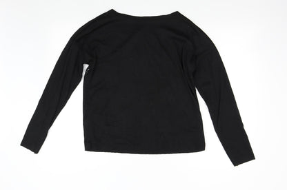 Womens UK Size XL Preworn Black Pullover Jumper