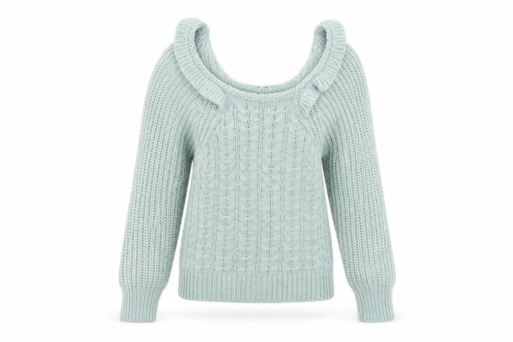 Womens UK Size S Boohoo Grey Pullover Jumper