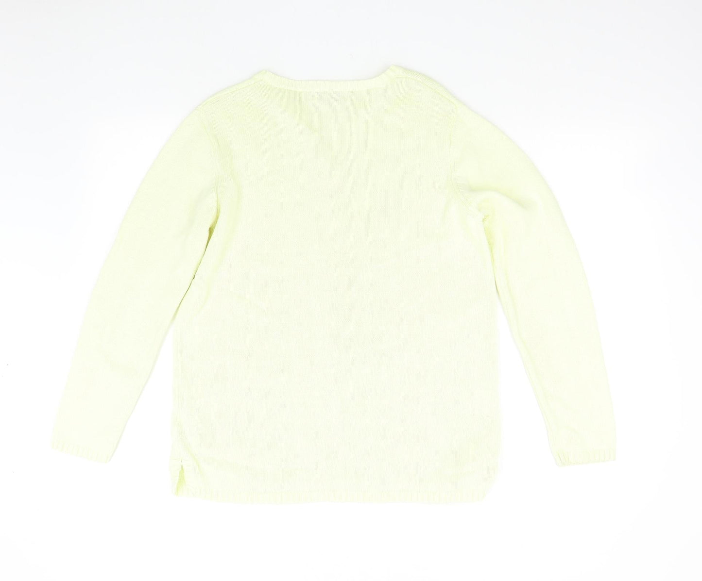 Womens UK Size S Bonmarché Yellow Pullover Jumper