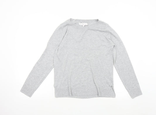 Womens UK Size 10 NEXT Grey Pullover Jumper