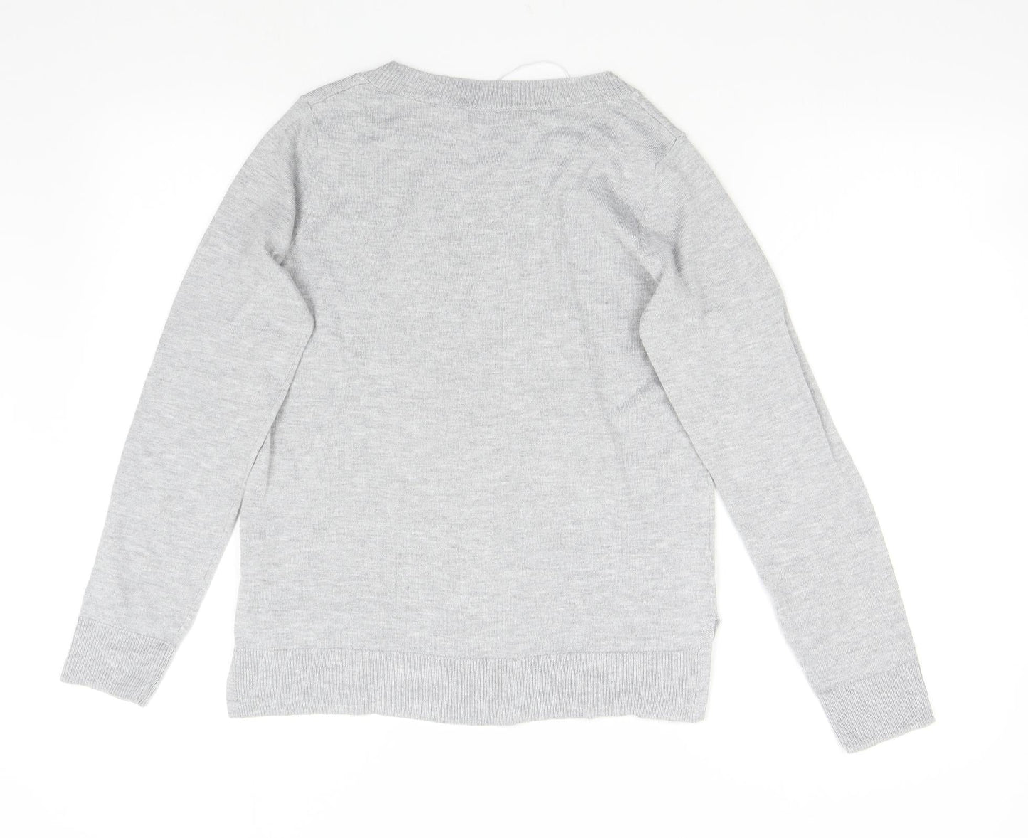 Womens UK Size 10 NEXT Grey Pullover Jumper
