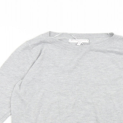 Womens UK Size 10 NEXT Grey Pullover Jumper