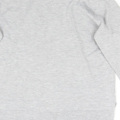 Womens UK Size 10 NEXT Grey Pullover Jumper