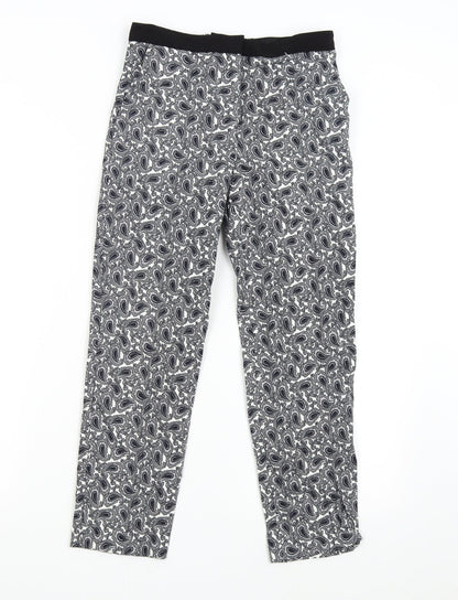 Womens UK Size 6 Topshop Regular Fit  Multicoloured Trousers