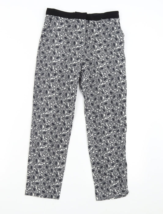 Womens UK Size 6 Topshop Regular Fit  Multicoloured Trousers