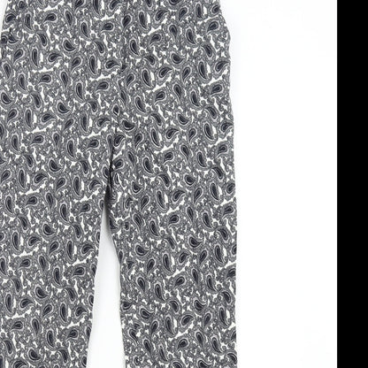 Womens UK Size 6 Topshop Regular Fit  Multicoloured Trousers