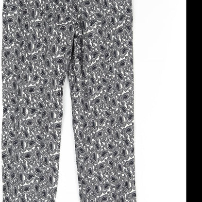 Womens UK Size 6 Topshop Regular Fit  Multicoloured Trousers