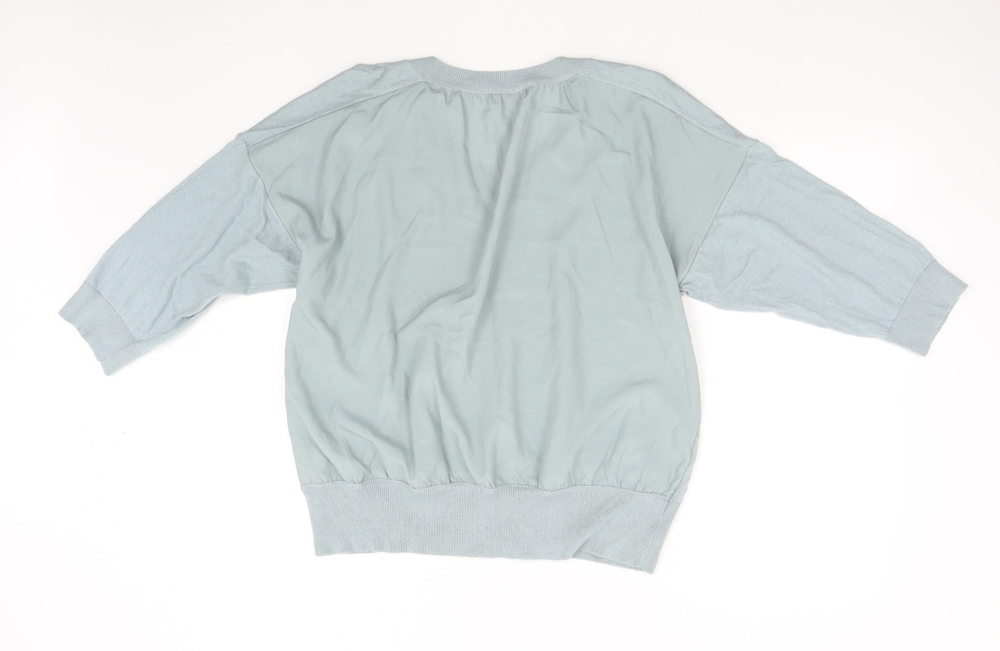 Womens UK Size L Planet Green Pullover Jumper
