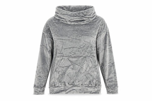 Womens UK Size 8 Nutmeg Grey Pullover Jumper