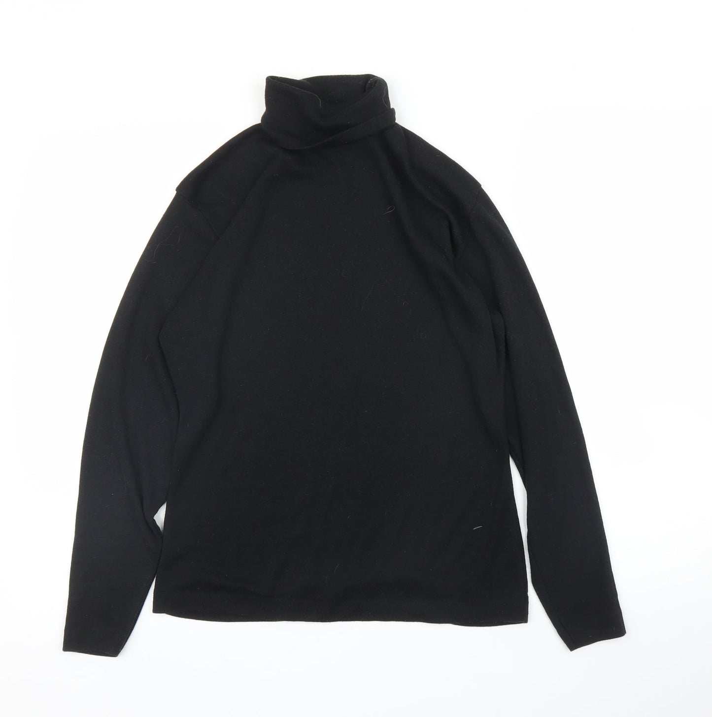 Womens UK Size 14 Emreco Black Pullover Jumper