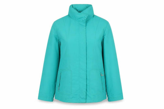 Womens UK Size 10 Damart Green Parka Coat