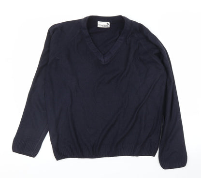 Michael Seghal Mens Blue   Pullover Jumper Size M