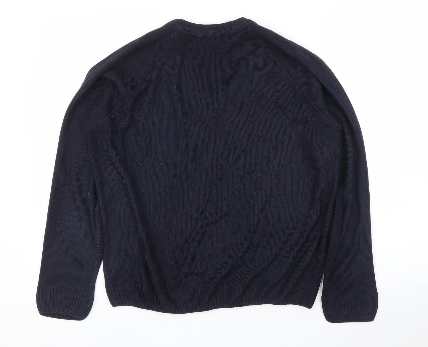 Michael Seghal Mens Blue   Pullover Jumper Size M