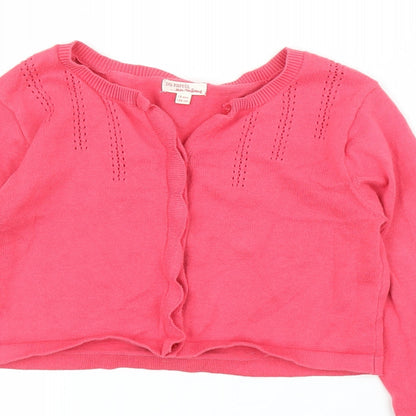 Du Pareil Girls Pink   Cardigan Jumper Size 10 Years