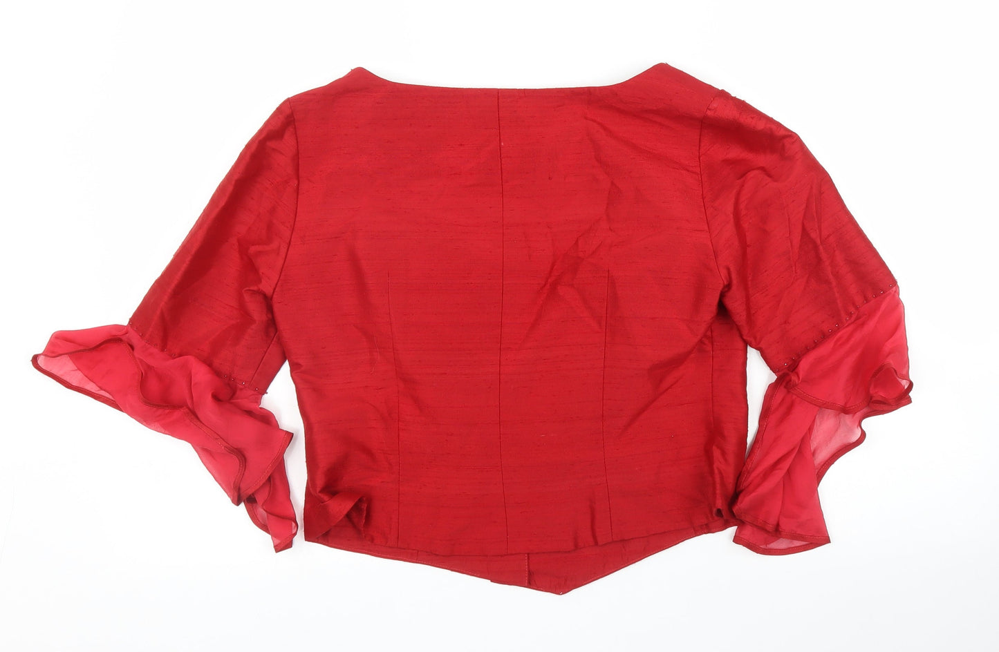 Albert Palacci Womens Red   Jacket Blazer Size L