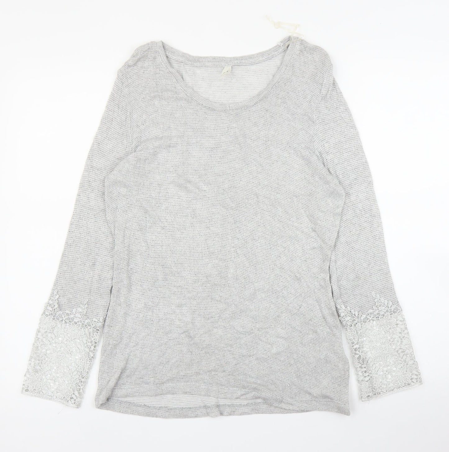 Defacto Womens Grey   Pullover Jumper Size L