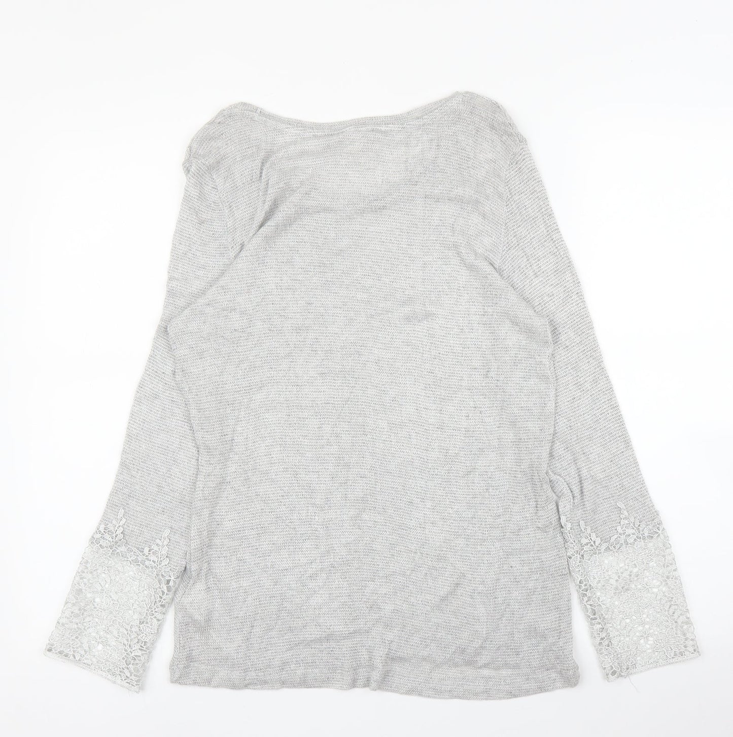 Defacto Womens Grey   Pullover Jumper Size L