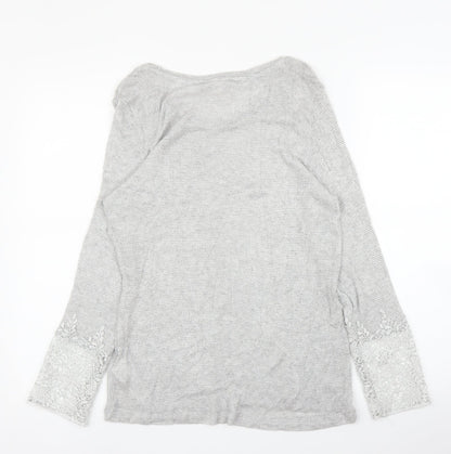 Defacto Womens Grey   Pullover Jumper Size L