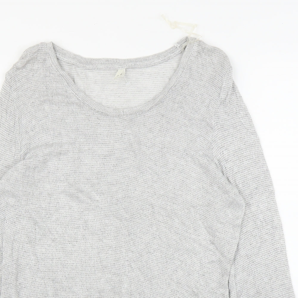 Defacto Womens Grey   Pullover Jumper Size L