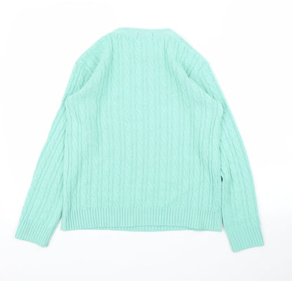 Choice Womens Green   Pullover Jumper Size XS