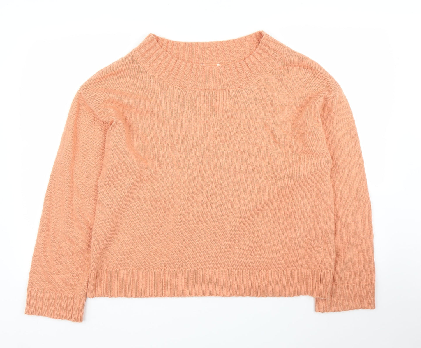 Womens UK Size L Preworn Pink Pullover Jumper