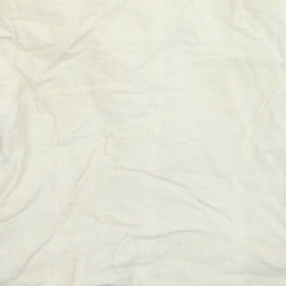Mode Womens White   Jacket Blazer Size 12