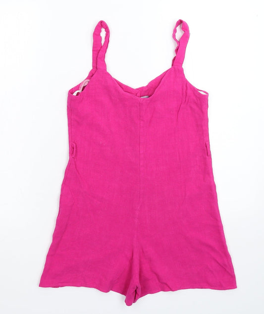 Primark Womens Pink   Jumpsuit One-Piece Size 8 L3 in