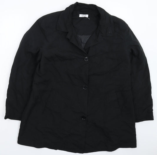 Womens UK Size 14 Special Collection Black Jacket