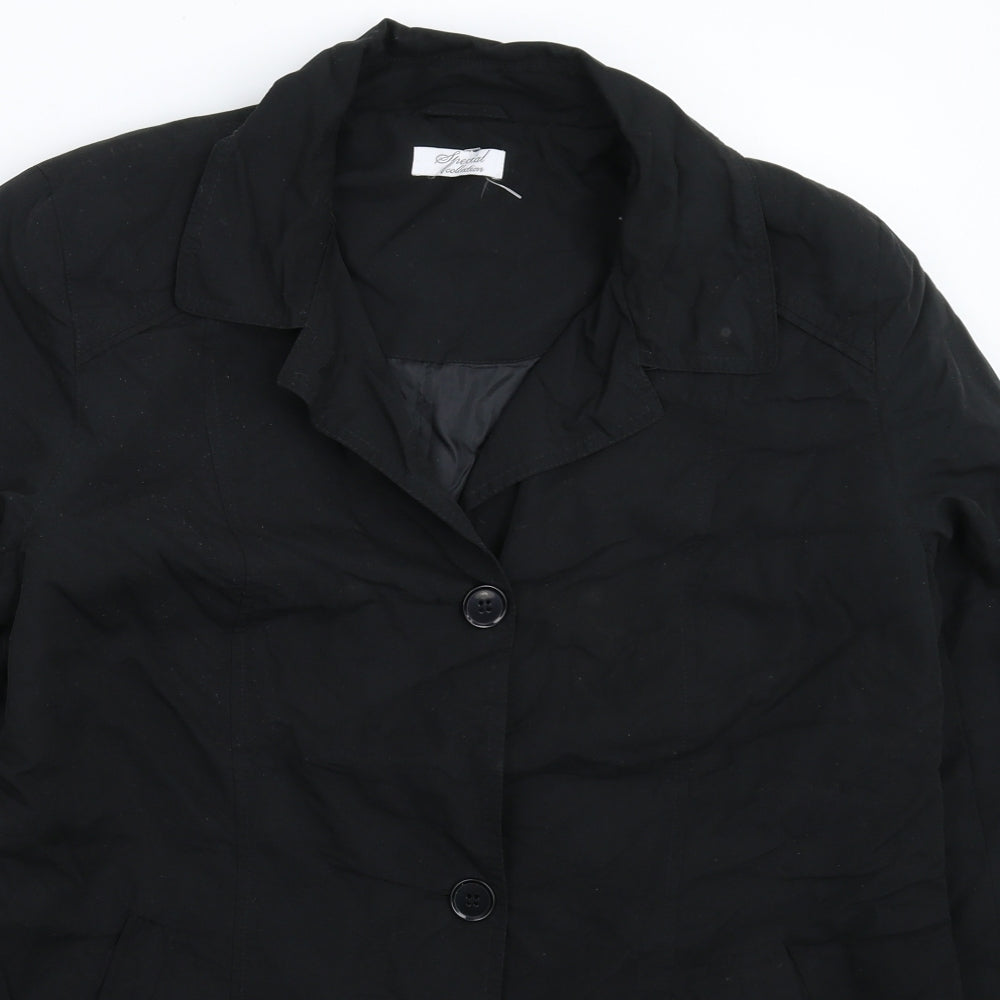 Womens UK Size 14 Special Collection Black Jacket