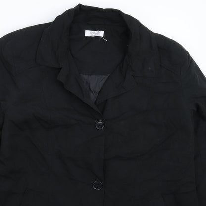 Womens UK Size 14 Special Collection Black Jacket