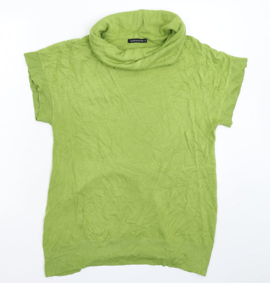 Womens UK Size 14 NEXT Green Pullover Jumper