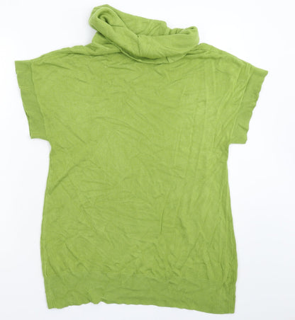 Womens UK Size 14 NEXT Green Pullover Jumper