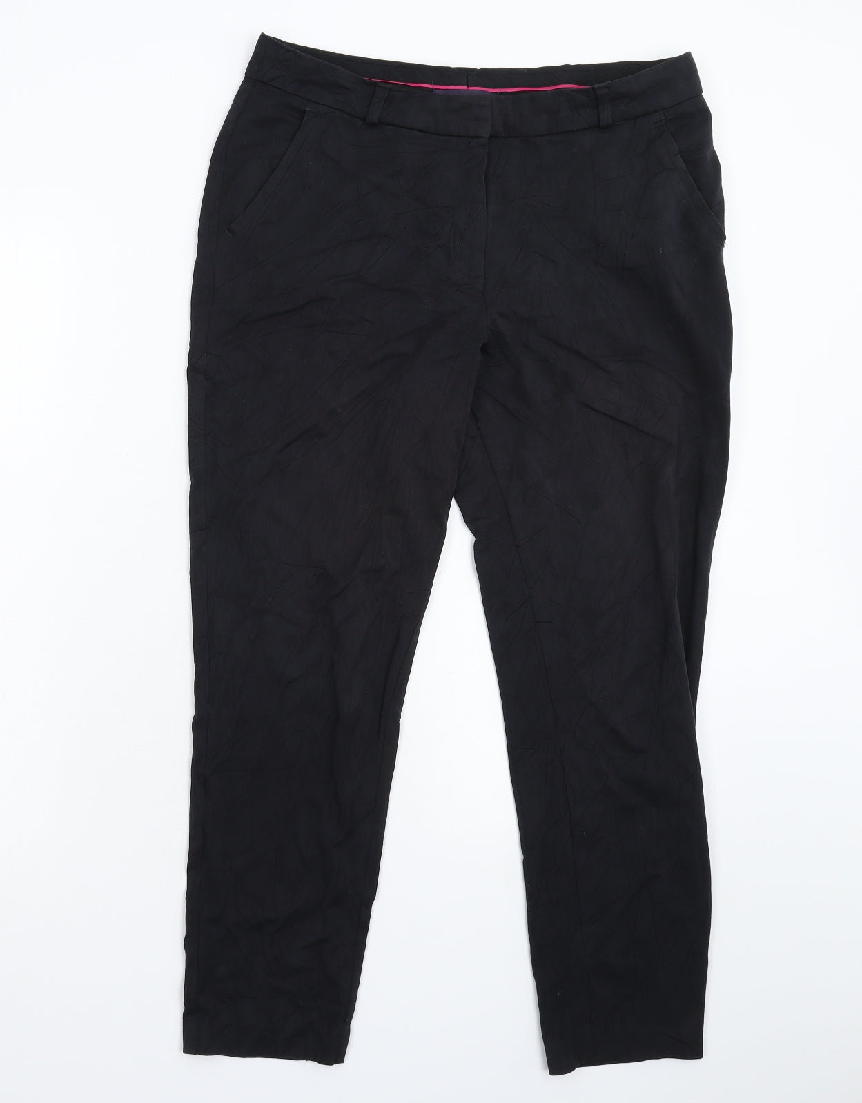 Womens UK Size 12 Marks and Spencer Slim Fit  Blue Trousers