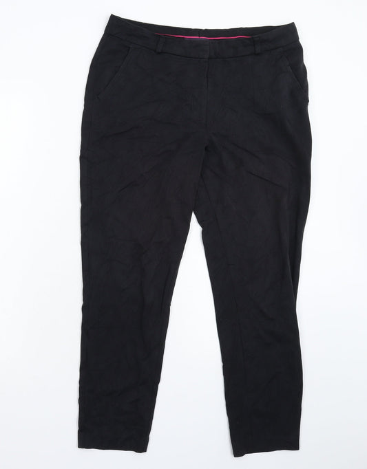 Womens UK Size 12 Marks and Spencer Slim Fit  Blue Trousers
