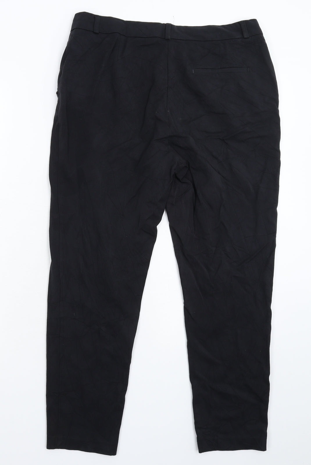 Womens UK Size 12 Marks and Spencer Slim Fit  Blue Trousers