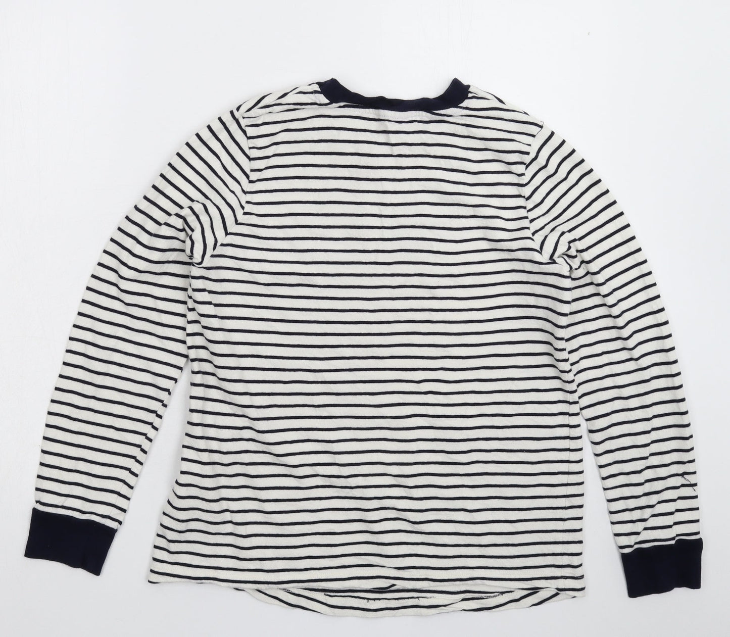 Womens UK Size 10 Preworn White Pullover Jumper